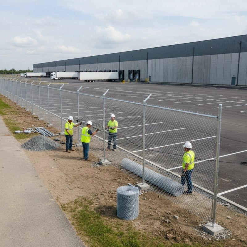 Chain Link Fence Installations