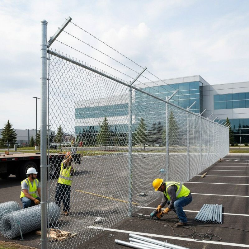 Chain Link Fence Installations
