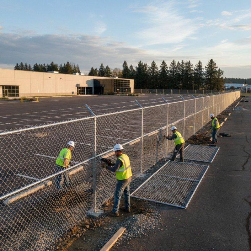 Chain Link Fence Installations