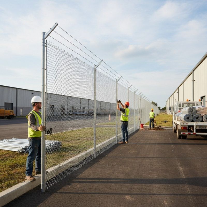 Local Chain Link Fence Installations pros at work